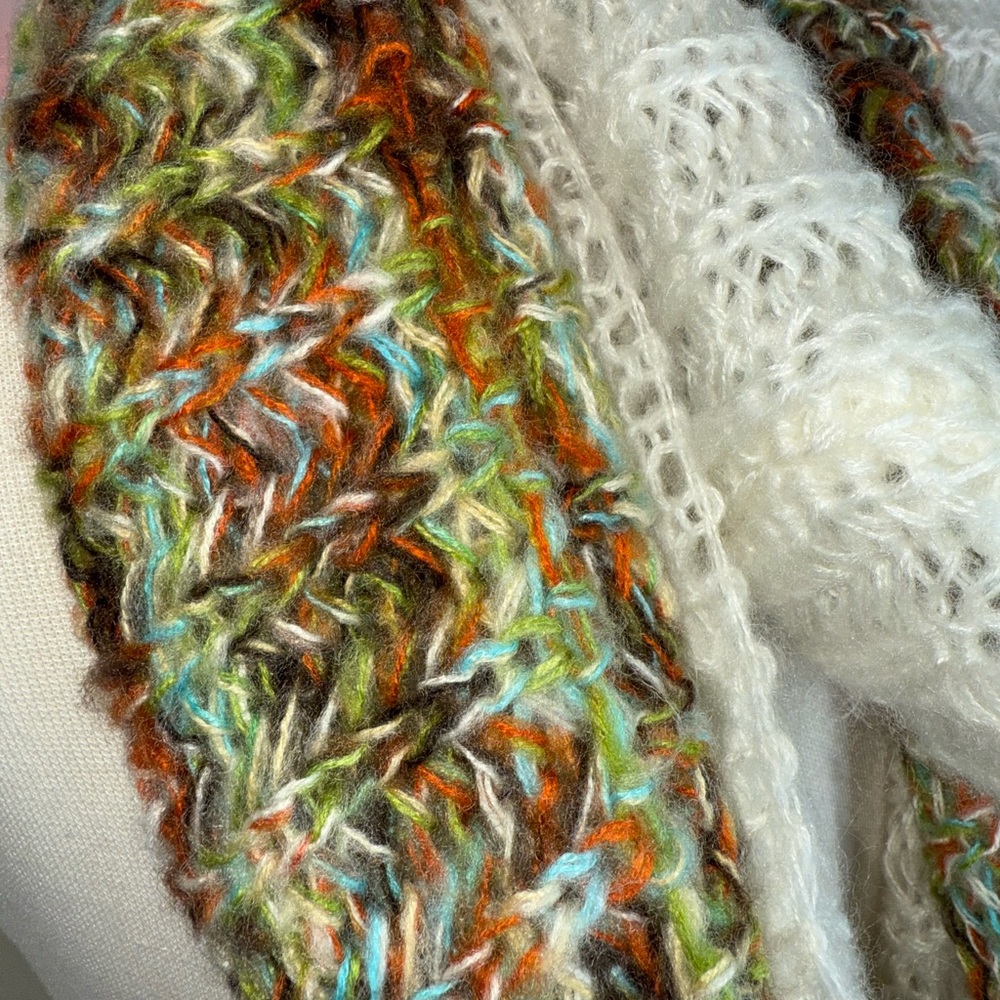Super Soft, Multicolor Knit Infinity Scarf - image 3